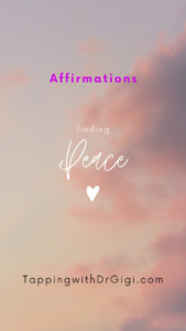 Peace Affirmations